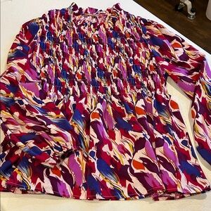 JODIFL Multicolor Abstract Blouse